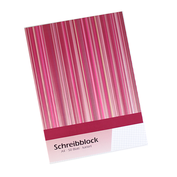 Briefblock kariert A4 ungelocht  PVP