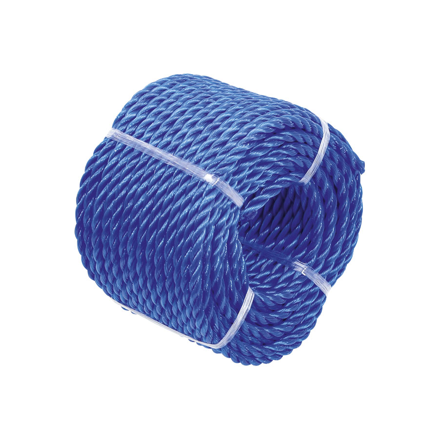 Allzweckseil PE 20 m x 4 mm, blau
