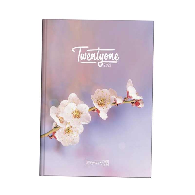 Kalender Buch A5 Grafik Botanic