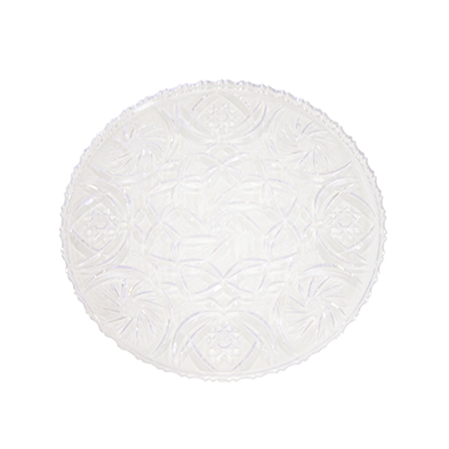 Kuchenplatte Eva rund 30cm Plastkristall