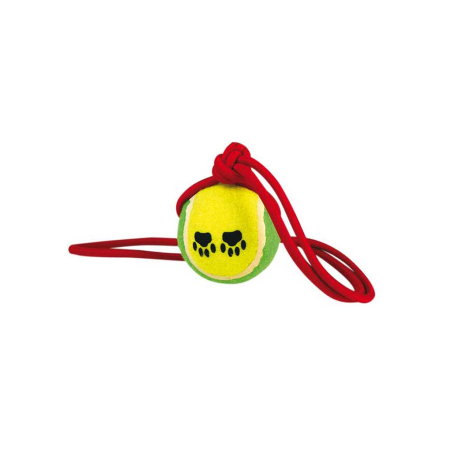 Hunde Tennisball am Band 6,5cm