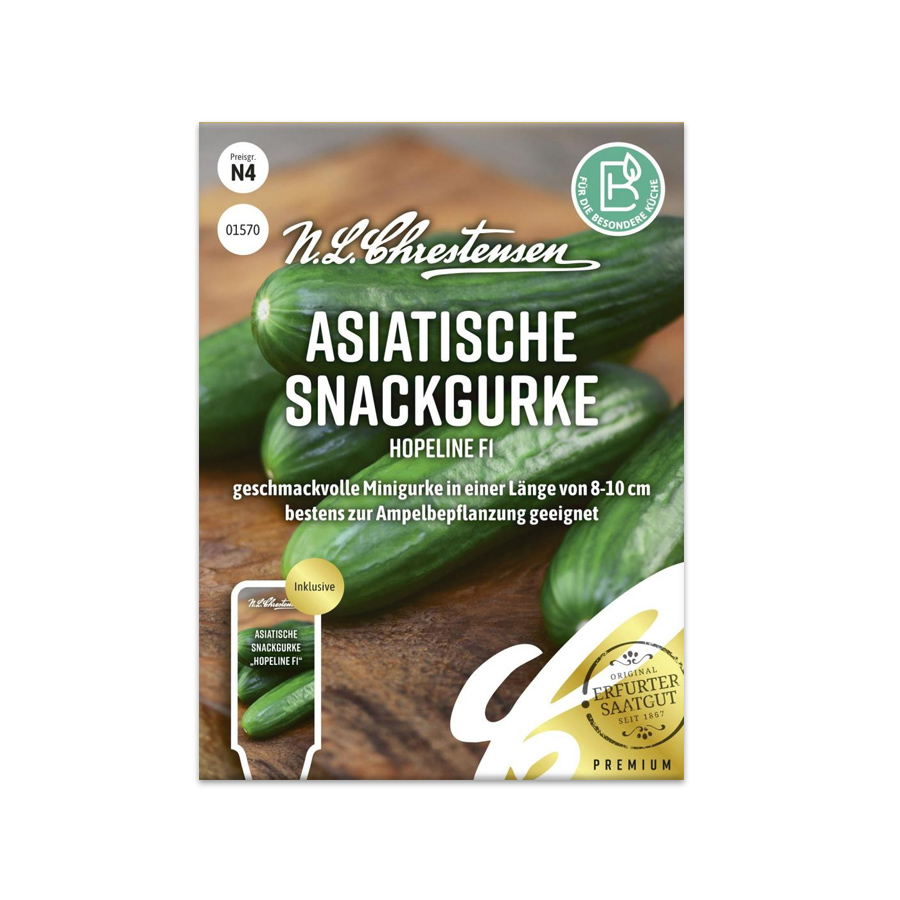 S Asiatische Snackgurke 'Hopeline F1'