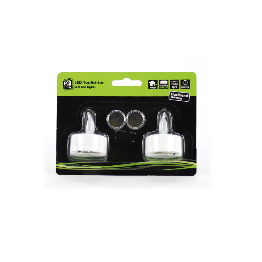 LED Teelicht  2er-Set Noor