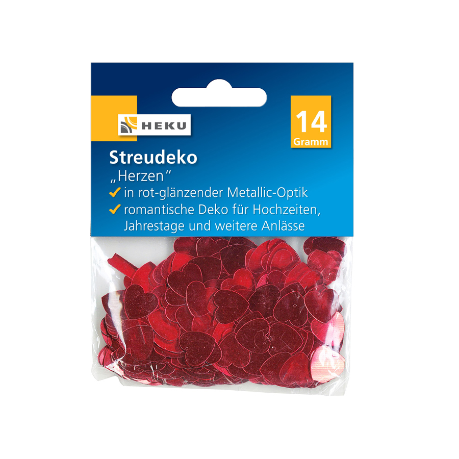 Streudeko Herzen 14g HEKU