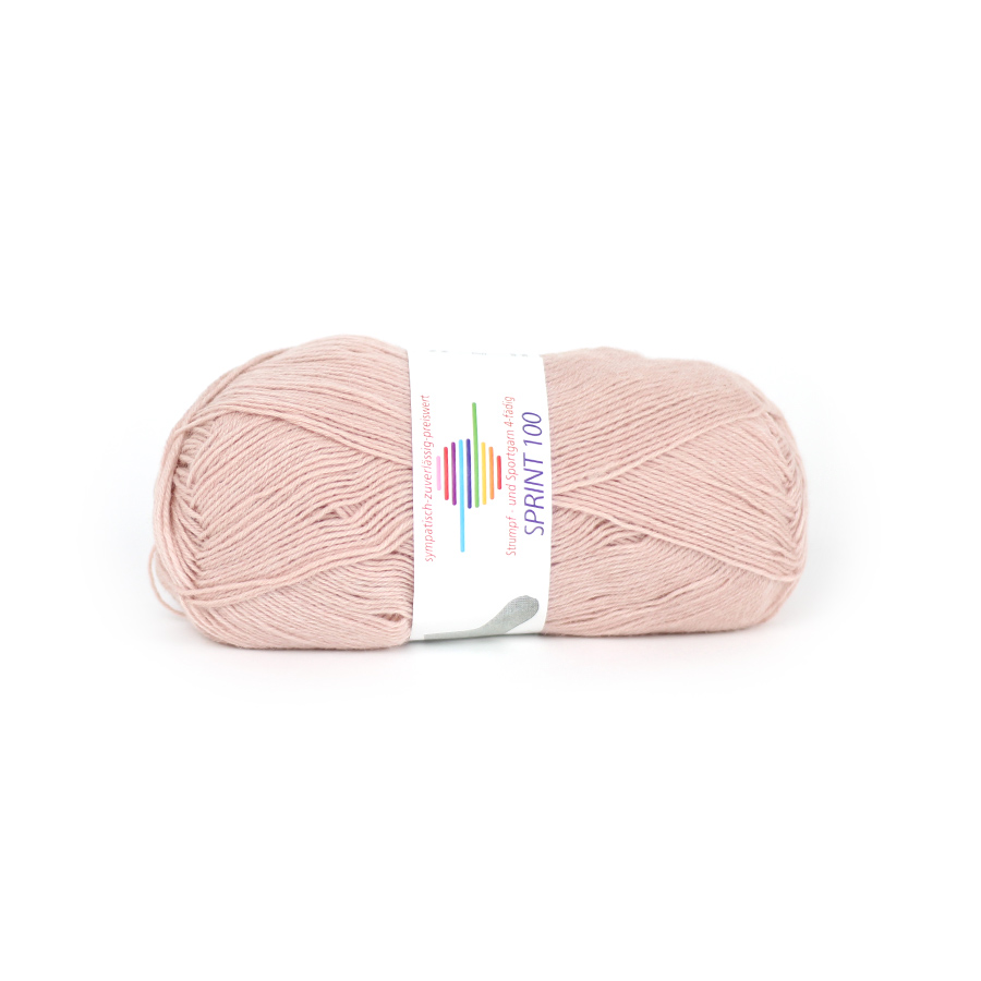 Strickwolle Sprint100 rosenholz 343