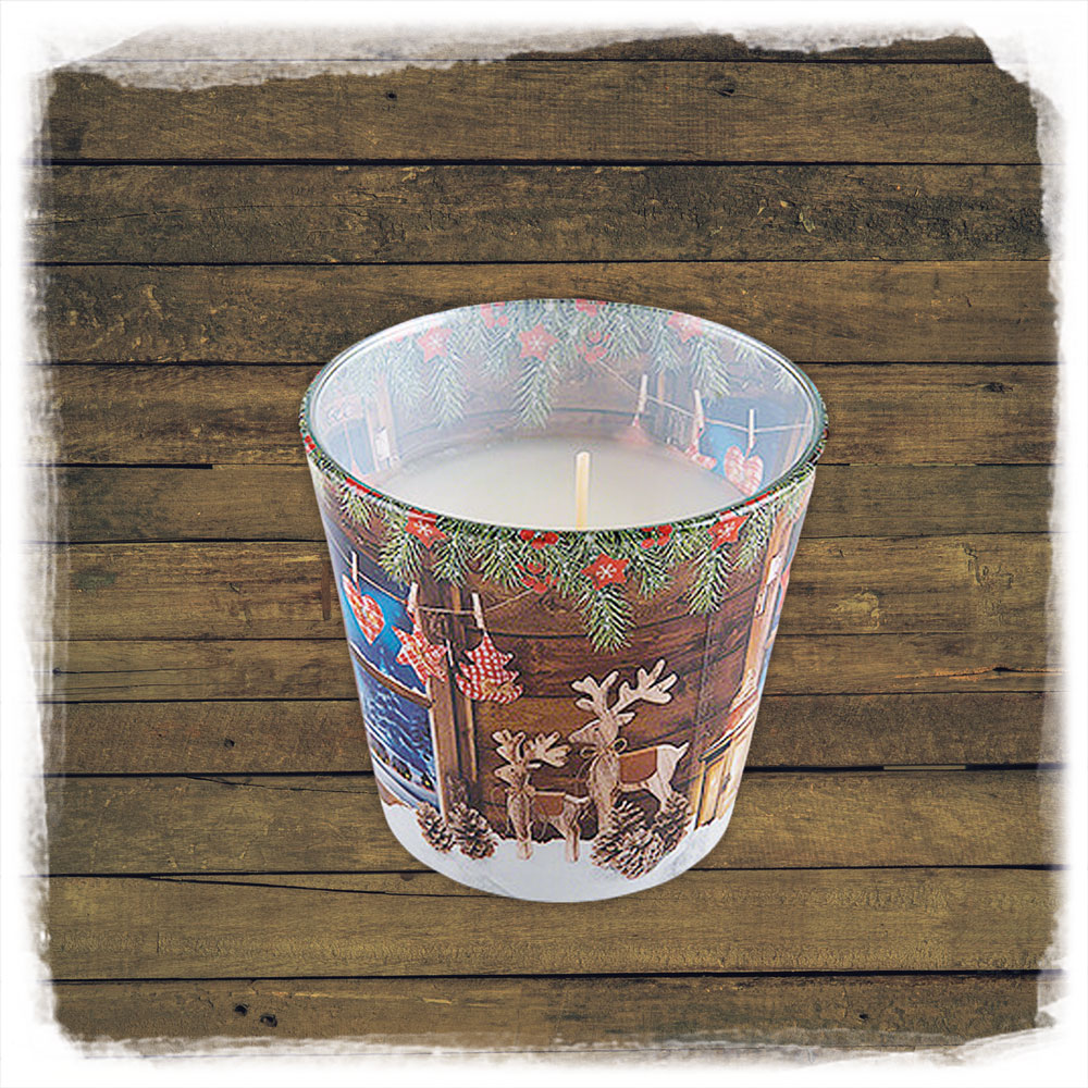 Duftkerze Glas Charming Christmas EWA