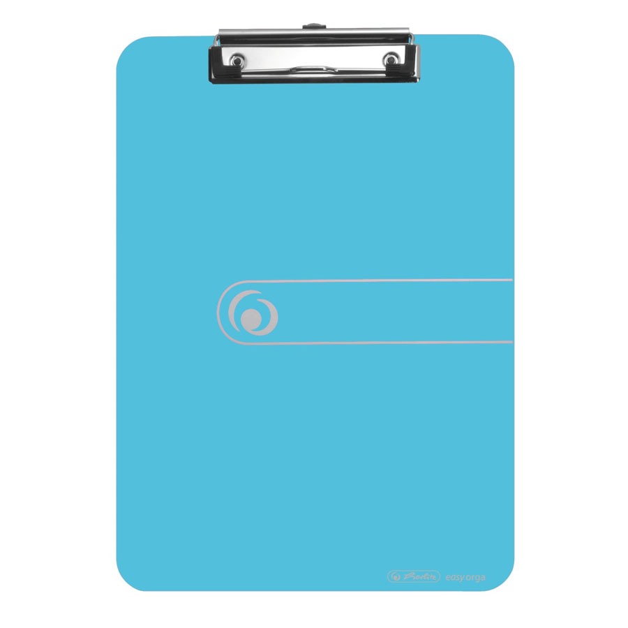 Klemmbrett  A4 blau transparent