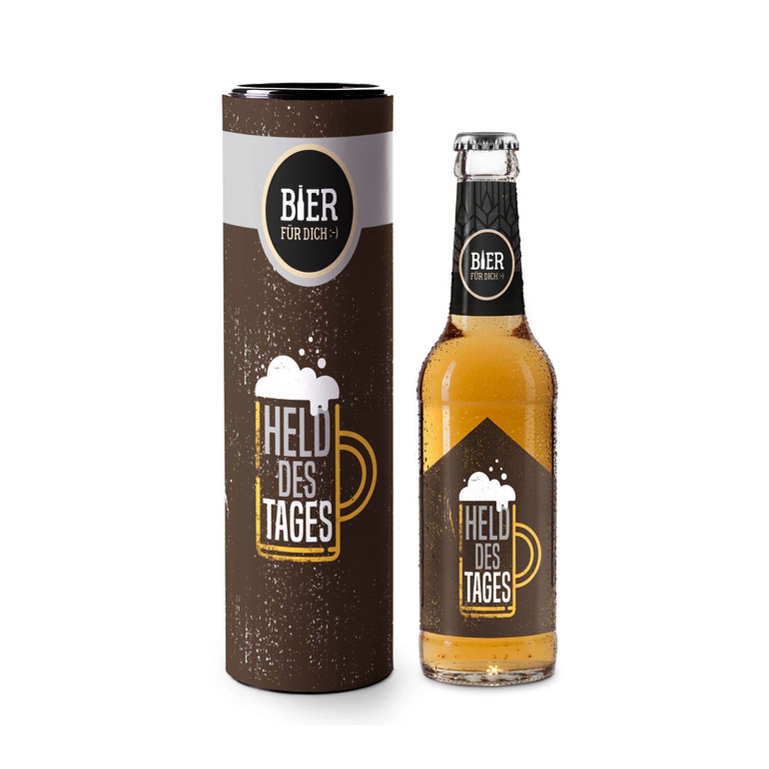 Bier 0,33l Held des Tages-Bierglas