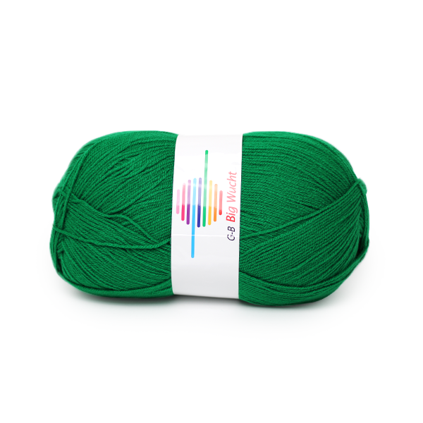 Strickwolle Big Wucht grün 1451