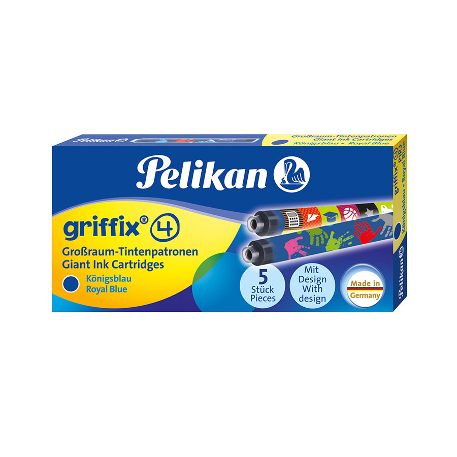 Tintenpatronen Griffix 5tlg. bunt bedruckt