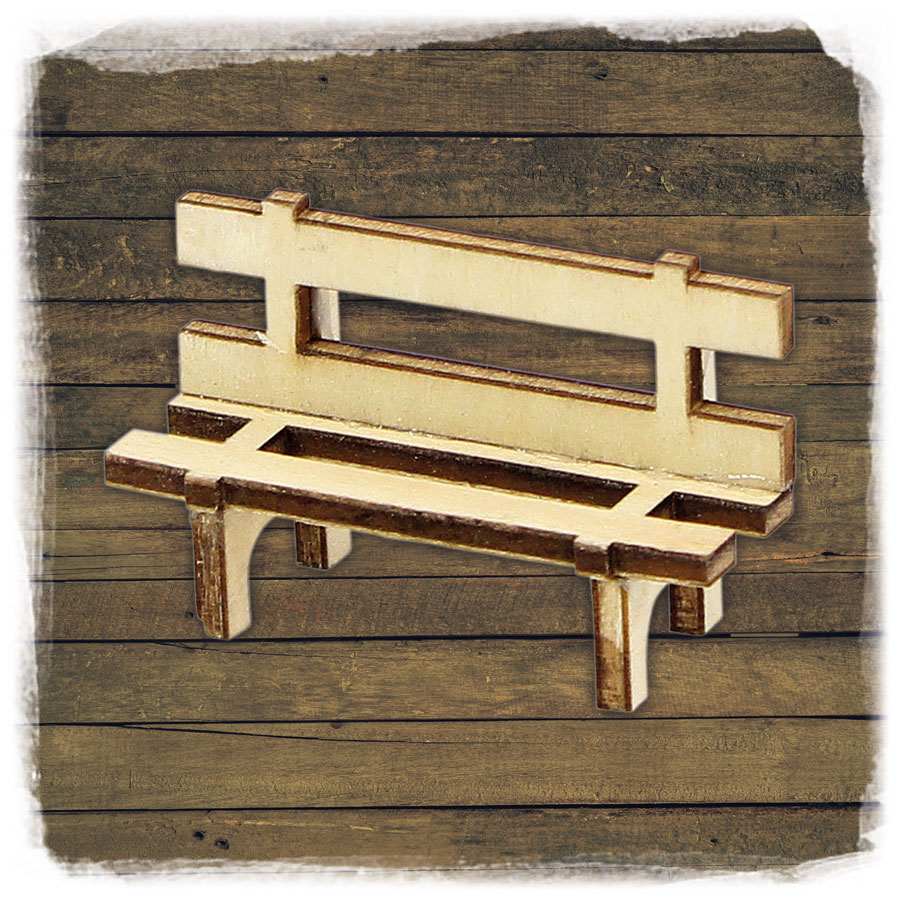 Holz ZB Bank Laser natur 5x2x3cm