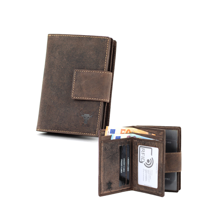 Geldbörse L&B Wild Damen 13 BRN